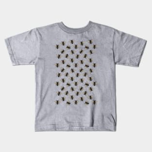 Honey Bee Pattern | Bees | Bee Patterns | Save the Bees | Honey Bees | Kids T-Shirt